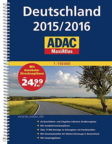 ADAC MaxiAtlas Deutschland 2015/2016 1:150 000