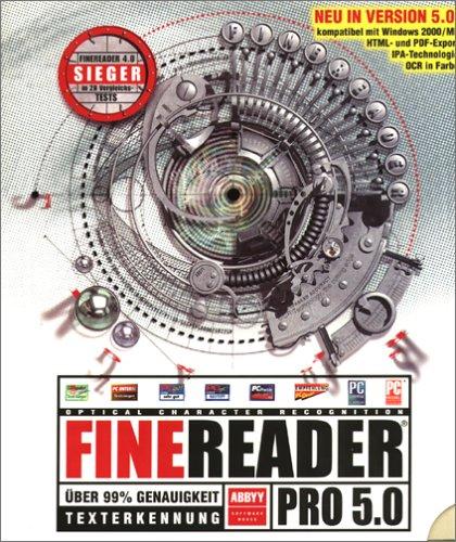 FineReader 6.0 Professional, 1 CD-ROM Abbyy OCR. Für Windows XP/2000/NT Worksation 4.0 (SP6 oder höher)/Me/98/95