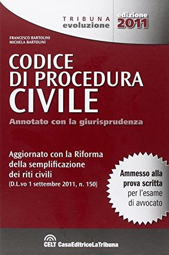 Codice di procedura civile annotato con la giurisprudenza (Tribuna evoluzione)