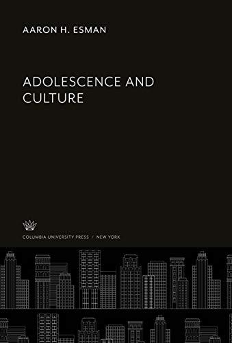 Adolescence and Culture