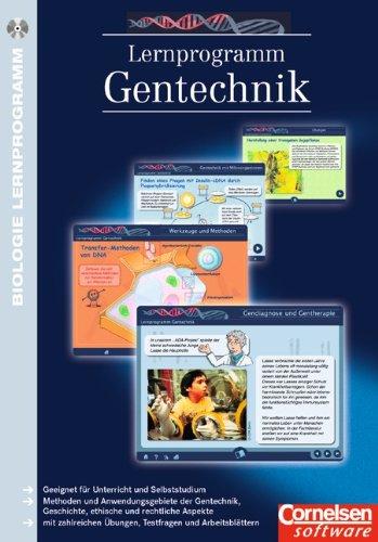 Biologie Oberstufe - Westliche Bundesländer: 11.-13. Schuljahr - Lernprogramm Gentechnik: CD-ROM