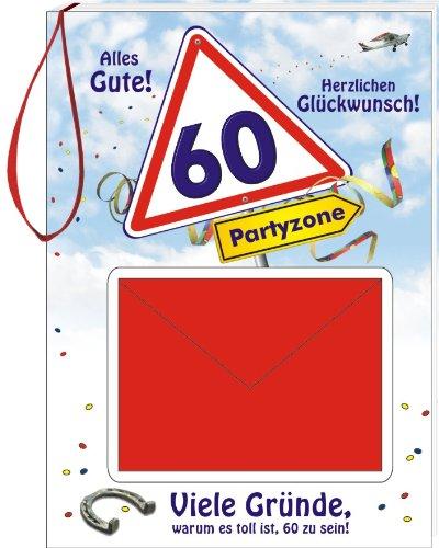 Geburtstags-Geld-Büchlein zum 60: Alles Gute! Herzlichen Glückwunsch