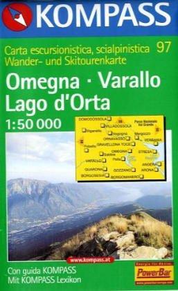 Omegna /Varallo /Lago d'Orta. Mit Kurzführer und alpinen Skirouten. Dt. /Ital. 1:50000