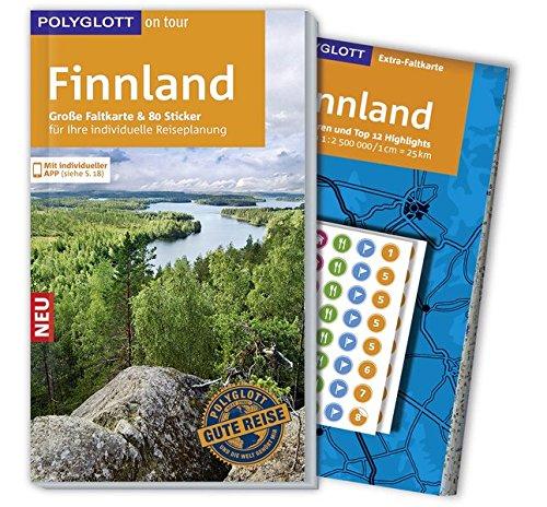 POLYGLOTT on tour Reiseführer Finnland: Mit großer Faltkarte, 80 Stickern und individueller App