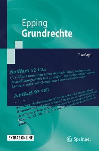 Grundrechte (Springer-Lehrbuch)