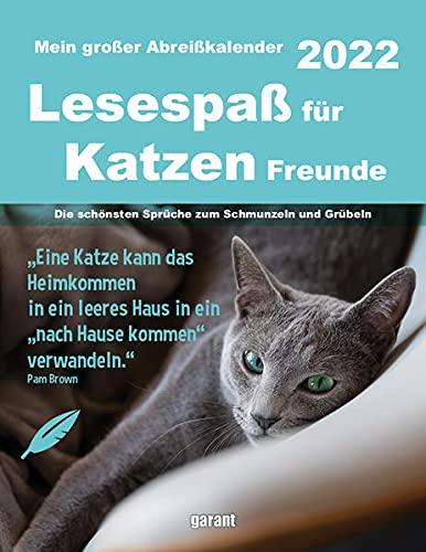 Abreißkalender Katzenfreunde 2022