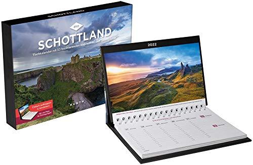 Schottland Tischkalender 2022: Wochenkalender mit Terminplaner (KUNTH Tischkalender mit Wochenplaner)