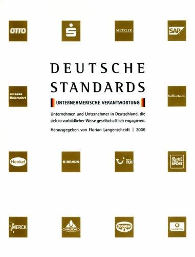 Deutsche Standards / Unternehmerische Verantwortung