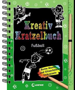 Kreativ-Kratzelbuch: Fußball: Beschäftigung für Kinder ab 5 Jahre