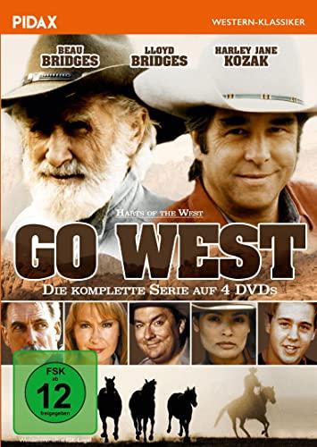 Go West (Harts of the West) / Die komplette Westernserie mit Starbesetzung (Pidax Western-Klassiker) [4 DVDs]