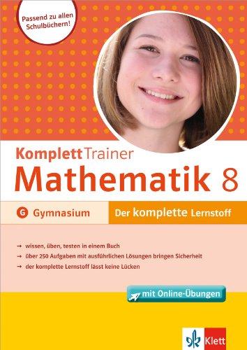 KomplettTrainer Gymnasium Mathematik 8. Klasse: Buch mit Online-Übungen