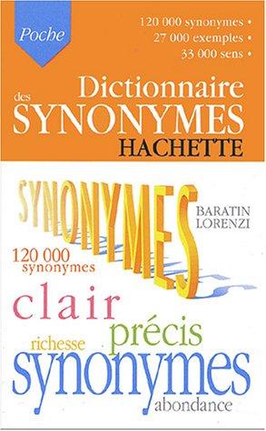 Dictionnaire des synonymes