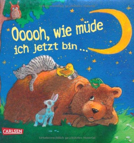 Ooooh, wie müde ich jetzt bin ...