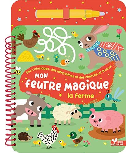 Mon feutre magique la ferme : avec feutre à réservoir d'eau