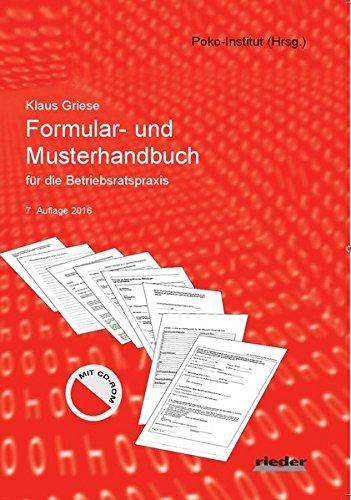 Formular- und Musterhandbuch für die Betriebsratspraxis