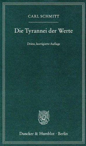 Die Tyrannei der Werte.