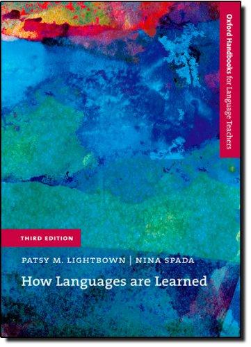 How Languages are Learned: Oxford Handbooks for Language Teachers (Teacher Training)