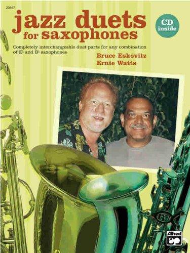 Jazz Duets for Saxophones: Book & CD