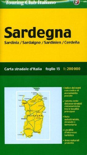 Sardegna /Sardinia /Sardinien: 1:200000 (Carte Regionali)