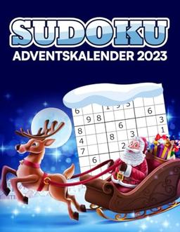 Sudoku Adventskalender für Erwachsene: Rätsel Adventskalender mit Sudokus von leicht bis schwer mit 24 inspirierenden Zitaten und Weisheiten! inkl. ... für Erwachsene in Weihnachts-Edition)