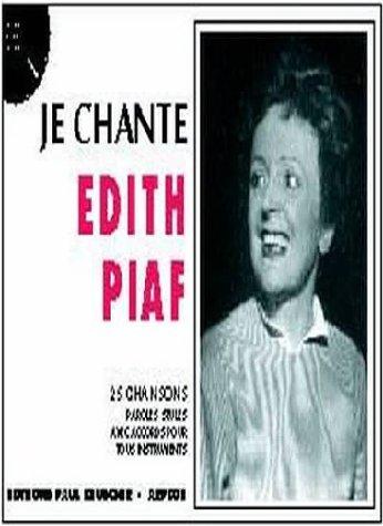 Partition : Je chante Piaf