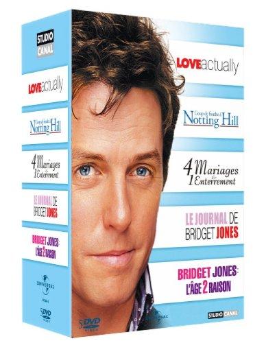 Coffret hugh grant : coup de foudre a notting hill ; love actually ; le journal de bridget jones... [FR Import]