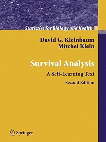 Survival Analysis: A Self-Learning Text (Statistics for Biology and Health)