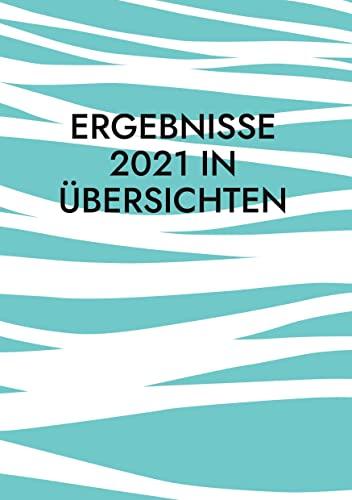 Ergebnisse 2021 in Übersichten: Informationen zu ausgewählten Themen und Ereignissen des Jahres