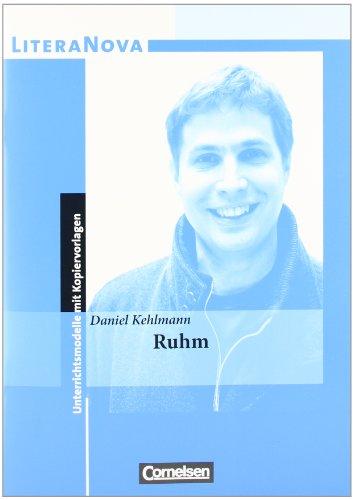 LiteraNova: Ruhm: Unterrichtsmodelle