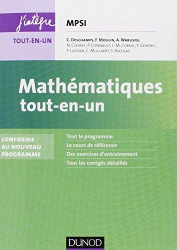 Mathématiques tout-en-un MPSI