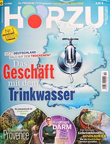 Hörzu 10/2022 "Das Geschäft mit dem Trinkwasser"