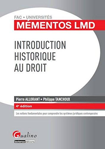 Introduction historique au droit