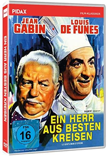 Ein Herr aus besten Kreisen (Le Gentlemen d Epsom) / Brillante Gaunerkomödie mit Jean Gabin und Louis de Funes