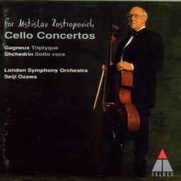 Schtschedrin / Gagneux: Cello Concertos