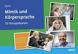 Mimik und Körpersprache: 75 Therapiekarten mit 36-seitigem Booklet