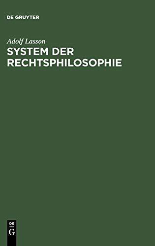 System der Rechtsphilosophie