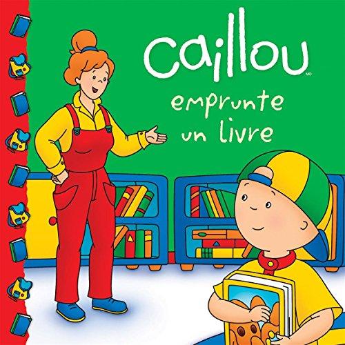 Caillou emprunte un livre