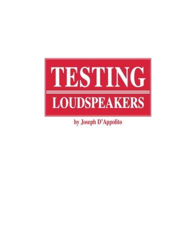 Testing Loudspeakers