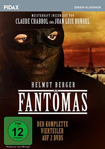 Fantomas / Der packende 4-Teiler nach den berühmten Romanen von Pierre Souvestre und Marcel Allain (Pidax Serien-Klassiker) [2 DVDs]