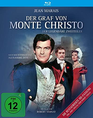 Der Graf von Monte Christo (Teil 1 & 2 mit Jean Marais / 1954) - Restaurierte Fassung [Blu-ray]