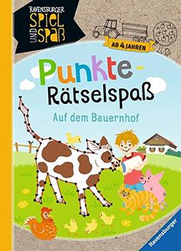 Punkte-Rätselspaß: Auf dem Bauernhof (Ravensburger Spiel und Spaß)