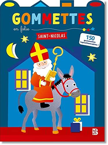 Gommettes en folie : Saint-Nicolas : 150 + gommettes repositionnables !