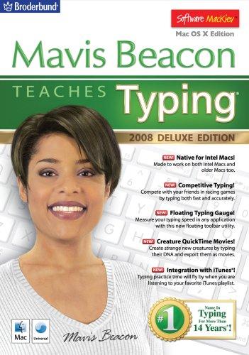 Mavis Beacon Teaches Typing 2008 Deluxe Edition (Mac)