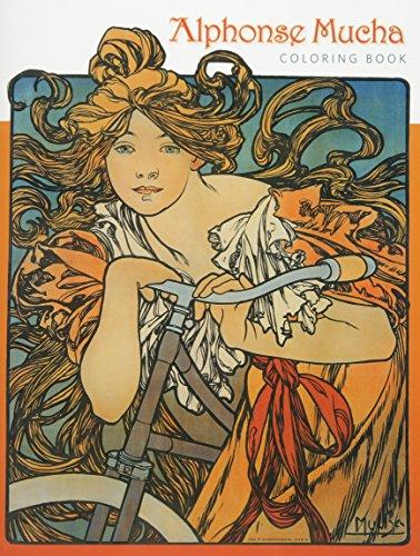 Alphonse Mucha Cb131 (Pomeganate Colouring Book)