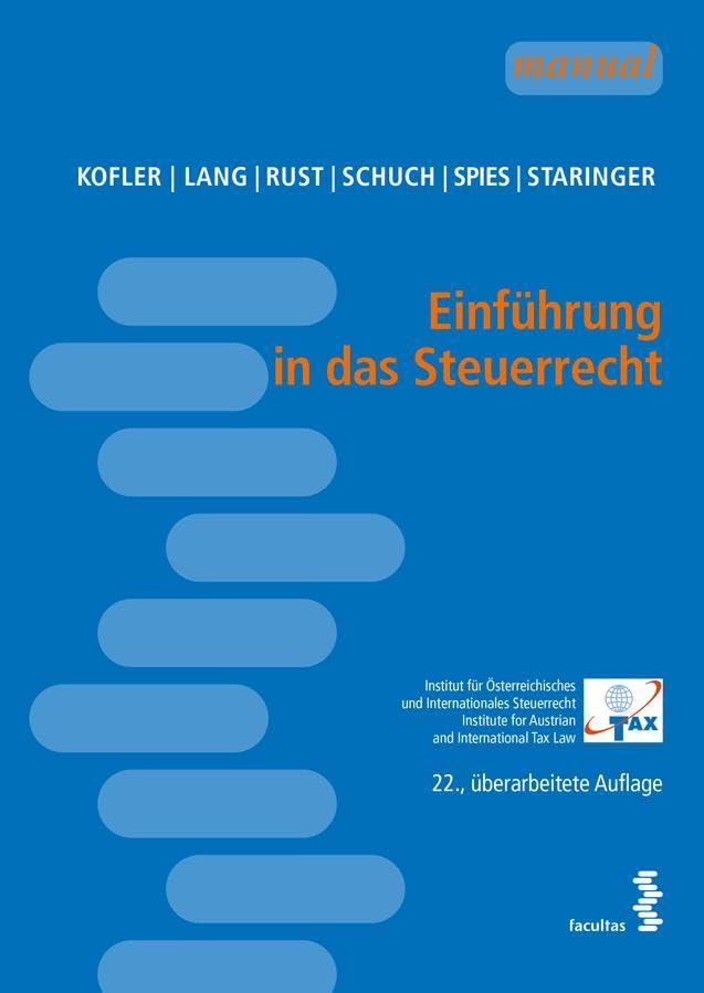 Einführung in das Steuerrecht