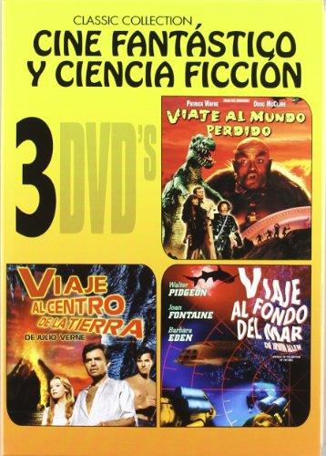 Viaje Mundo Perdido+Centro Tierra+Fondo [DVD]