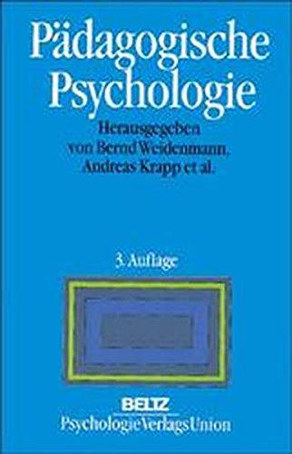 Pädagogische Psychologie: Ein Lehrbuch