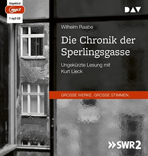 Die Chronik der Sperlingsgasse: Ungekürzte Lesung mit Kurt Lieck (1 mp3-CD)