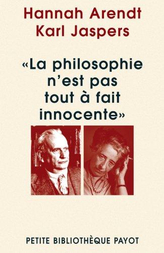 La philosophie n'est pas tout à fait innocente