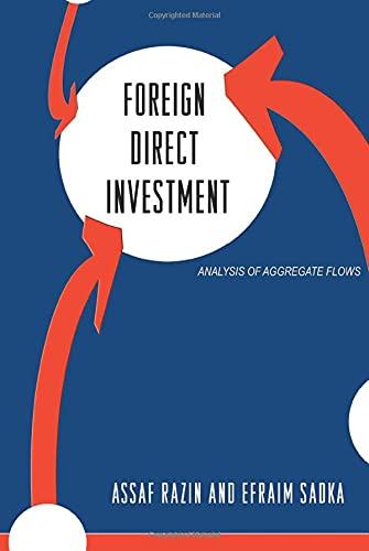 Foreign Direct Investment: Analysis of Aggregate Flows